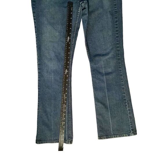 Levi Strauss Signature Stretch Low Rise Bootcut Jeans Misses Size 8 Medium - Picture 4 of 9